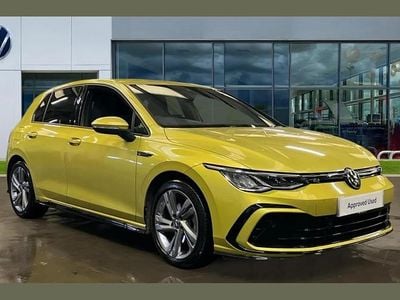 Used VW Golf VIII R-line 147 HP (108 kW) 2023 Yellow Hatchback