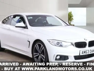 Begagnad BMW 420 M Sport 2016 Vit Sportkupé