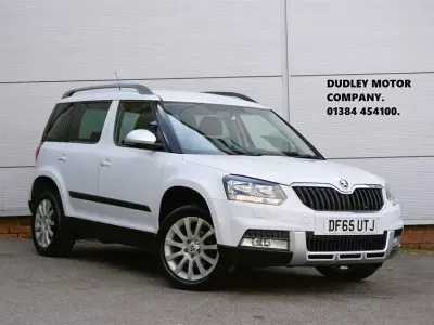 Used Skoda Yeti SE 110 HP (80 kW) 2015 White SUV