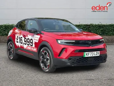 Used Vauxhall Mokka 100 kW (136 HP) 2024 Red SUV