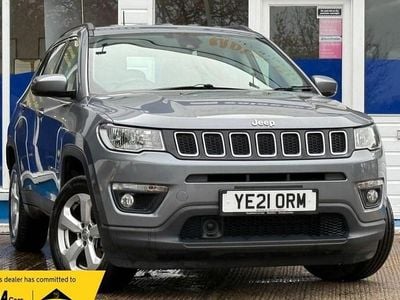 Grey Used 2021 Jeep Compass Longitude SUV | £15,950 (Fair price)