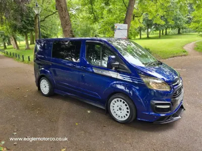 Used Ford Transit Custom Limited 170 HP (125 kW) 2017 Blue Van
