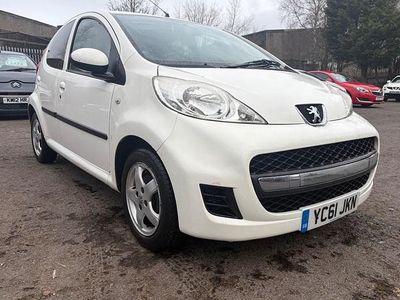 Used Peugeot 107 Sportium 68 HP (50 kW) 2011 White Hatchback
