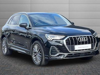 Used Audi Q3 S-Line 150 HP (110 kW) 2022 Black SUV