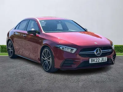 Used Mercedes A35 AMG Premium 2022 Red Sedan