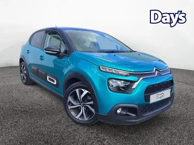 Used Citroën C3 PureTech 110 HP (80 kW) 2023 Blue Hatchback