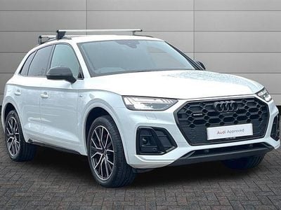 Used Audi Q5 Advanced 204 HP (150 kW) 2021 Glacier white SUV