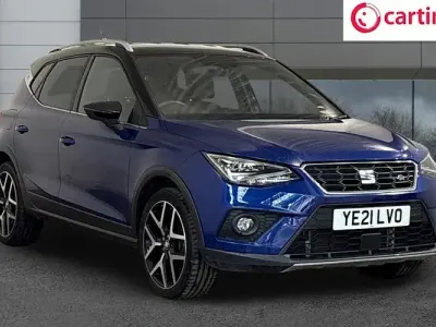 Used Seat Arona FR Sport 110 HP (80 kW) 2021 Blue SUV