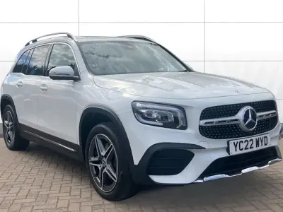 Used Mercedes GLB200 AMG line 163 HP (119 kW) 2022 White SUV