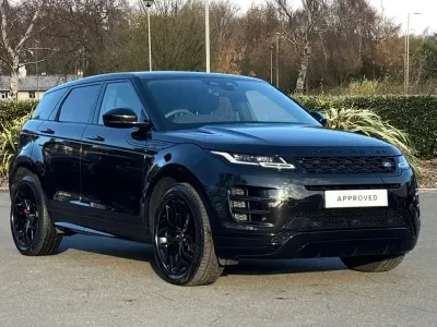 Used Land Rover Range Rover evoque 300 HP (220 kW) 2022 Black SUV