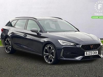 Used Cupra Leon VZ2 310 HP (228 kW) 2023 Blue Estate