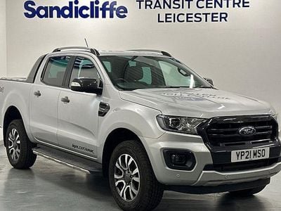Used Ford Ranger Wildtrack 213 HP (156 kW) 2021 Moondust silver (metallic paint) Pickup