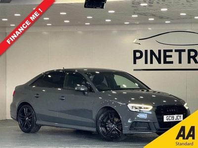 Used Audi A3 S-Line 150 HP (110 kW) 2019 Grey Sedan