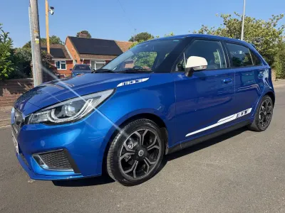 Used MG MG3 Exclusive 106 HP (77 kW) 2021 Blue Hatchback