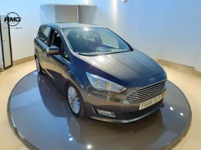 Used Ford Grand C-Max Titanium 120 HP (88 kW) 2016 Grey MPV