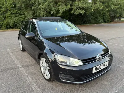 Used VW Golf VII GT 2016 Black Hatchback