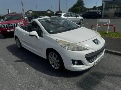 Used Peugeot 207 GTi 2009 White Cabriolet