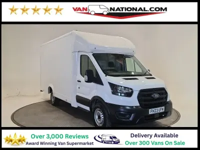 Begagnad Ford Transit Trend 170 HK (125 kW) 2023 Vit Halvkombi