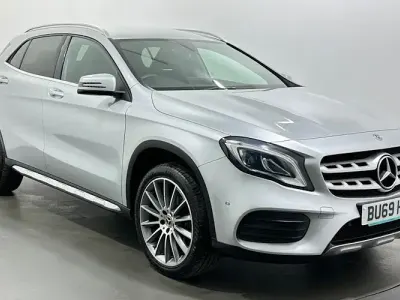 Used Mercedes GLA180 AMG line 122 HP (89 kW) 2019 Silver SUV