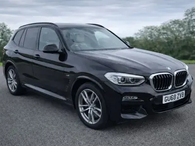 Begagnad BMW X3 M Sport 190 HK (139 kW) 2018 Svart SUV
