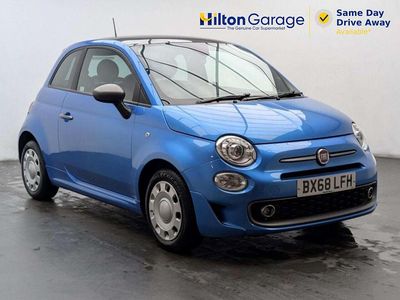 Used Fiat 500 S 69 HP (50 kW) 2018 Blue Hatchback