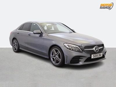 Used Mercedes C300 AMG line 2019 Grey Sedan