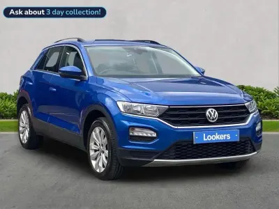 Used VW T-Roc SE 150 HP (110 kW) 2018 Blue SUV