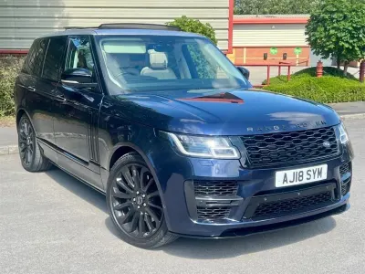 Used Land Rover Range Rover Autobiography 339 HP (249 kW) 2018 Blue SUV