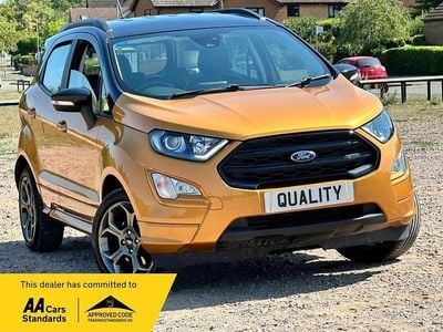 Yellow Used 2020 Ford Ecosport ST-Line SUV | £7,498 (Super price)
