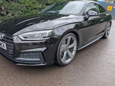 Used Audi A5 Black Edition 150 HP (110 kW) 2019 Black Coupe