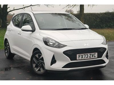 White Used 2023 Hyundai i10 Advanced Hatchback | £14,999 (A bit pricey)