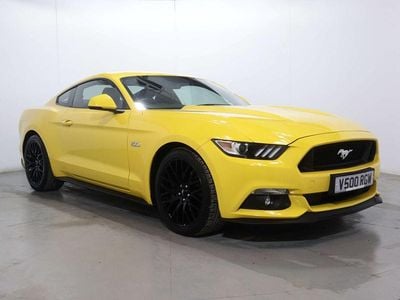 Used Ford Mustang GT 416 HP (305 kW) 2017 Yellow Coupe