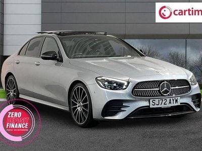 Used Mercedes E200 AMG line 200 HP (147 kW) 2022 Silver Sedan