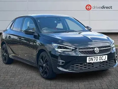 Used Vauxhall Corsa SRi 100 HP (73 kW) 2020 Black Hatchback
