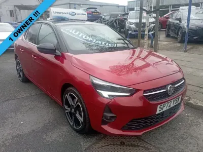 Used Vauxhall Corsa Ultimate 130 HP (95 kW) 2023 Red Hatchback