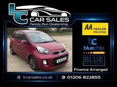 Used Kia Picanto 85 HP (62 kW) 2015 Pink Hatchback