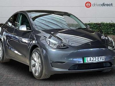 Premium stealth grey Used 2023 Tesla Model Y Long Range AWD SUV | £24,850 (Fair price)