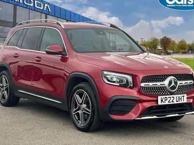 Used Mercedes GLB200 AMG line 163 HP (119 kW) 2022 Red SUV
