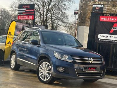 Blue Used 2015 VW Tiguan Edition SUV | £5,145 (Fair price)