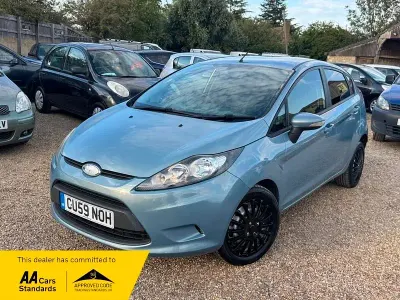 Used Ford Fiesta Style 96 HP (70 kW) 2009 Blue Hatchback