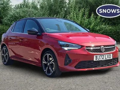 Used Vauxhall Corsa Ultimate 130 HP (95 kW) 2022 Red Hatchback