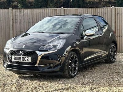 Used DS Automobiles DS3 Connected Chic 82 HP (60 kW) 2018 Black Hatchback