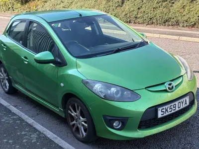 Used Mazda 2 Inclusive 103 HP (75 kW) 2009 Green Hatchback