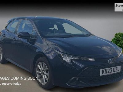 Used Toyota Corolla 2023 Blue Hatchback