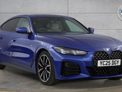 Blue Used 2025 BMW 420 Gran Coupé M Sport Coupe | £38,850 (A bit pricey)