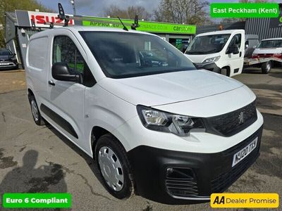 used Peugeot Partner 1.5 BLUEHDI PROFESSIONAL L1 23309 MILES WITH A F/S/H PRINTOUT, ROOF BARS, A