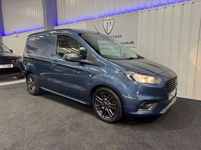 Blue Used 2020 Ford Transit Sport Van | £8,387 (Fair price)