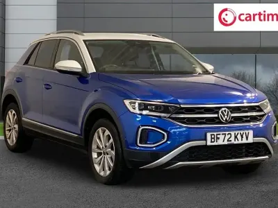 Used VW T-Roc Style 150 HP (110 kW) 2022 Blue SUV