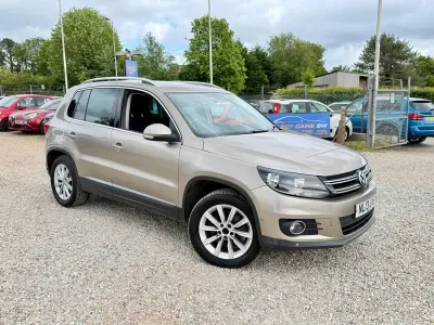 Begagnad VW Tiguan SE 2013 Beige SUV