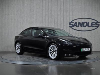 Usado Tesla Model 3 Long Range AWD 366 kW (498 HP) 2021 Preto Sedan